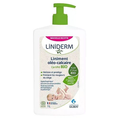 Liniderm Liniment Oléo Calcaire Certifié Bio