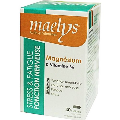 Magnésium Vitamine B6 - 30 Gélules