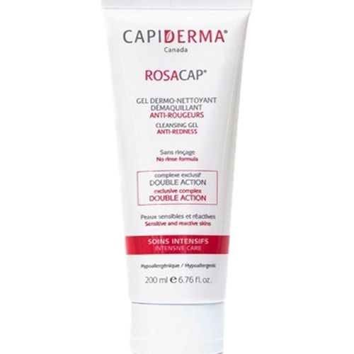 Capiderma - Rosacap Gel Derme-nettoyant Démaquillant Anti-rougeurs - 200 Ml