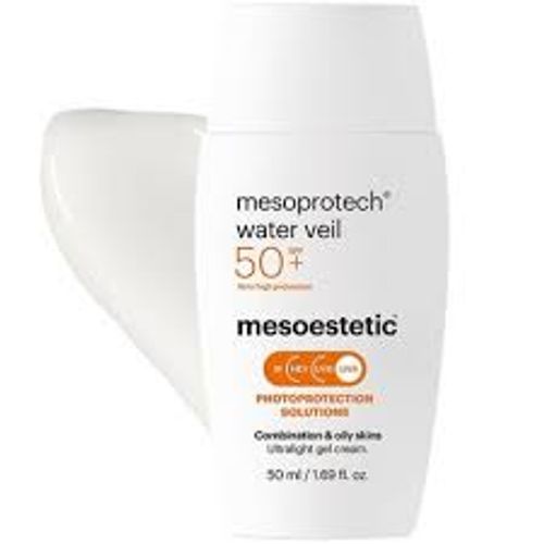 Mesoprotech Water Veil Spf 50+ | Crème Solaire Légère Peaux Mixtes à Grasses