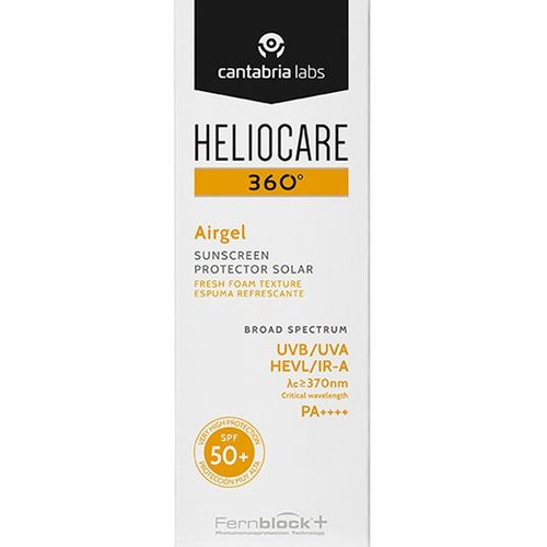 Airgel Spf 50+ | Mousse Solaire Légère pour Peaux Sensibles