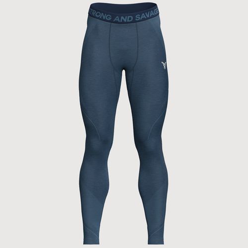 Progress Seamless Leggings Homme Marine Chiné