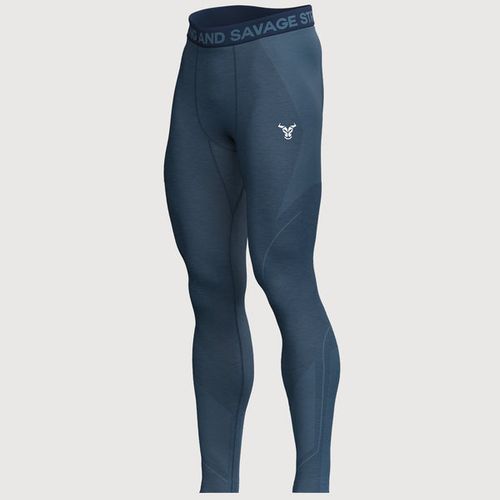 Progress Seamless Leggings Homme Marine Chiné