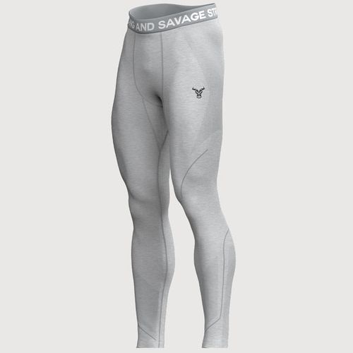 Progress Seamless Leggings  Homme Gris Chiné