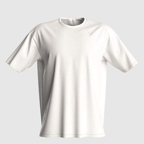 Glory Oversize T-Shirt Femme- Blanc Cassé