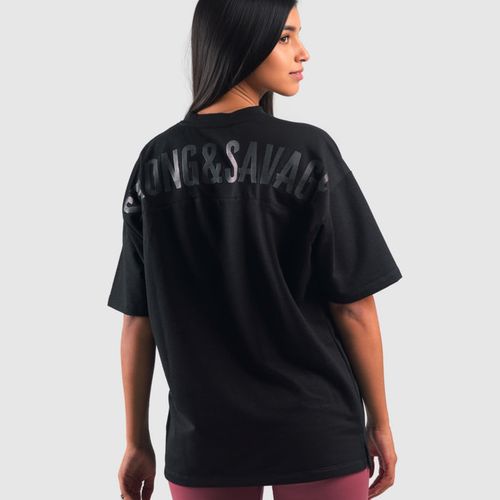 Glory Oversize T-Shirt Femme- Noir