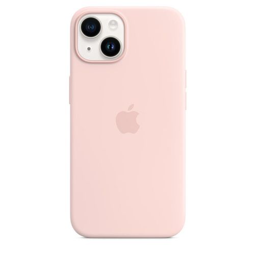 Coque en silicone avec MagSafe pour iPhone 14