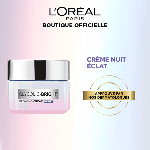 Glycolic-bright Crème Nuit Éclat À L'acide Glycolique