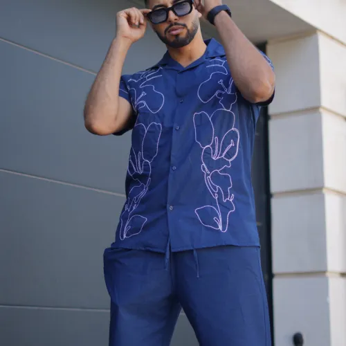 Ensemble Chemise en Lin Unisexe Oversize 