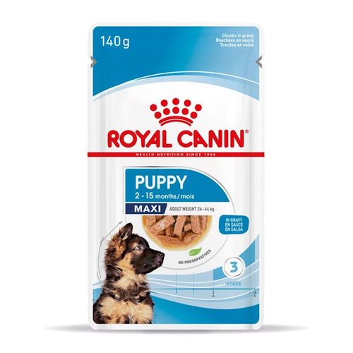 Royal Canin Maxi Puppy Chunks In Gravy - Nourriture Humide Pour Chiens