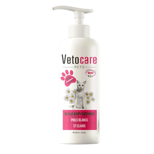 Shampoing Soin du Pelage Chat 200ml (Noir)