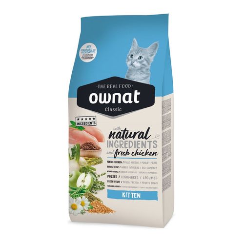 OWNAT CLASSIC KITTEN - Croquettes pour Chatons en Croissance