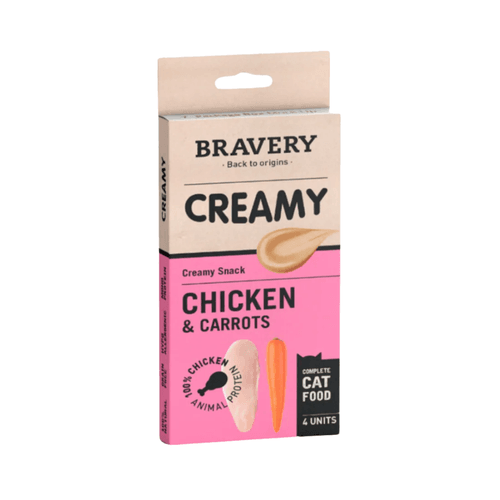 Friandise gourmande naturelle pour chats (4 sachets de 14 g) | Sans céréales, 100 % naturelle et hypoallergénique