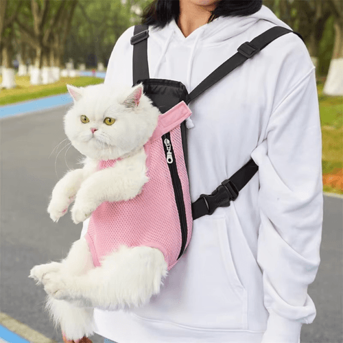 Sac transport pour chats pour et petits chiens  - Sac de voyage confortable et sécurisé