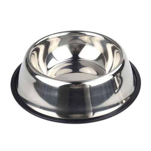 Gamelle pour chien en acier inoxydable – Antidérapante, durable et facile à nettoyer