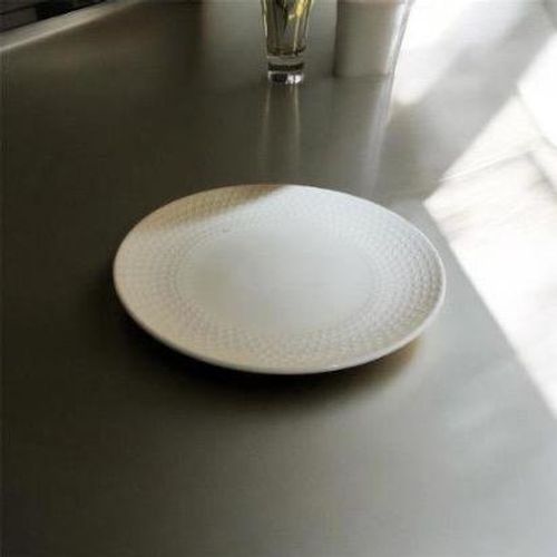Plat en porcelaine blanche GM 45 cm