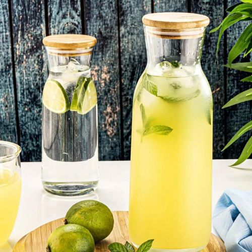 Carafe d'Eau + Bouchon en Liege  1L