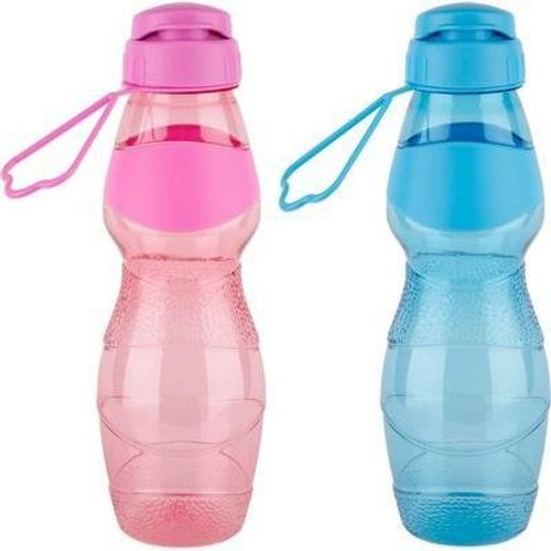 Bouteille deau de sport isotherme en plastique sans BPA 500ml couleur bleu