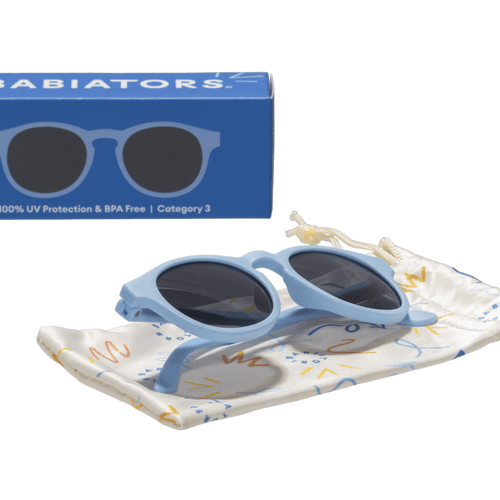 Original Keyhole: Bermuda Blue | Smoke Lens | Ages 0-2