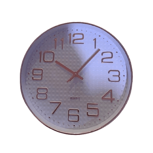 Horloge Murale Silencieuse Au Design Moderne