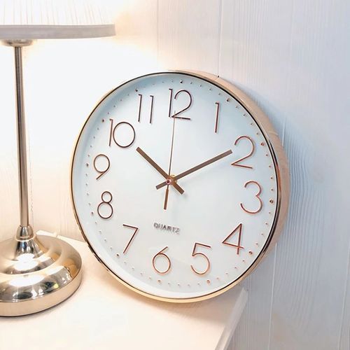 Horloge Murale Silencieuse Au Design Moderne