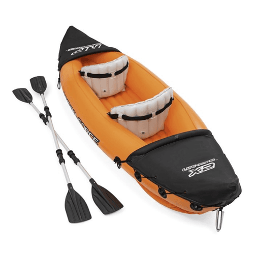 Kayak gonflable léger avec kit complet pour sorties nautiques 