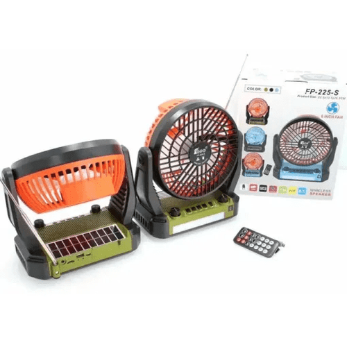 Ventilateur de bureau avec radio et connectivité USB