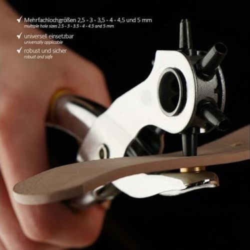 Pince Perforatrice Polyvalente pour Ceintures en Cuir