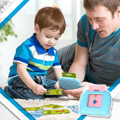 Cartes Flash Parlantes Montessori Pour Enfants De 2 À 6 Ans - Couleur Aléatoire