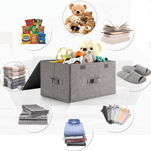 Boîte de rangement pliable pour vêtements d’enfants pour chambre à coucher