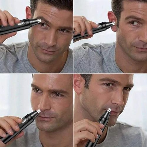 Tondeuse à nez électrique USB rechargeable pour une épilation sans douleur