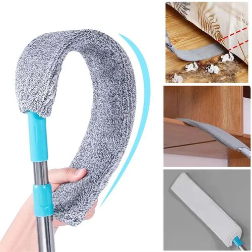 Brosse À Poussière De Chevet À Long Manche - Parfait Pour Un Nettoyage Rapide Et Efficace