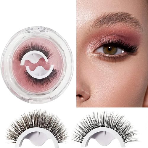 Faux cils autocollants sans colle double adhésif rapide