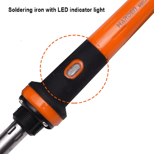 Fer à souder en plastique à chauffage rapide 60W avec voyant Led