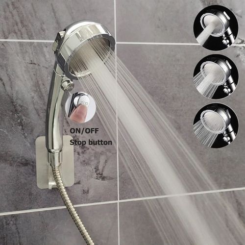 Pommeau De Douche Économie D’eau Avec Rotation À 360 Degrés Et Ventilation Intégrée