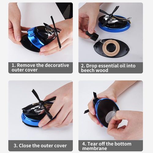L’Essence du Bien être  BYYLECL Hélicoptère Diffuseur D’huiles Essentielles (Couleur Aléatoire)
