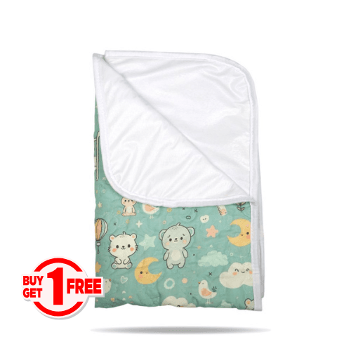 Tapis à Langer Bébé Imperméable Pas dOurson 50x80 cm - Un acheté le 2éme est offert