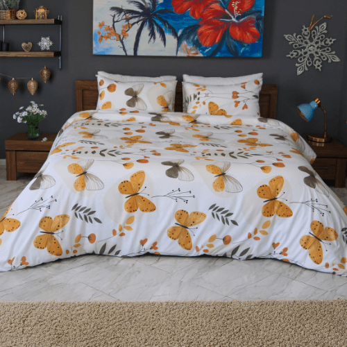 Housse de Couette Papillons Dorés – Spring Butterfly 2025