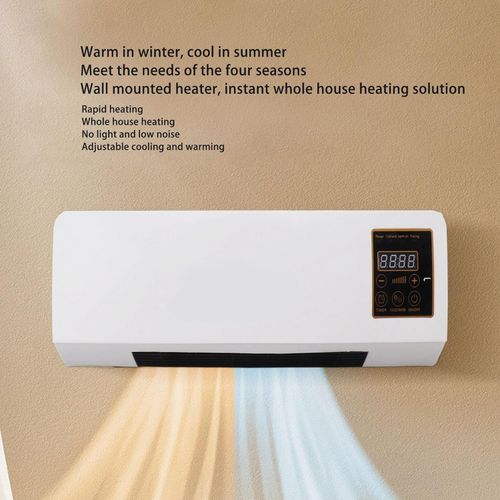 Mini Climatiseur Et Chauffage Petit Climatiseur Mural Portable Avec Télécommande