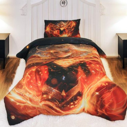 Housse de couette Gardienne de la Galaxie 1 Place - (160x220 cm) + 1 Taies d’Oreiller