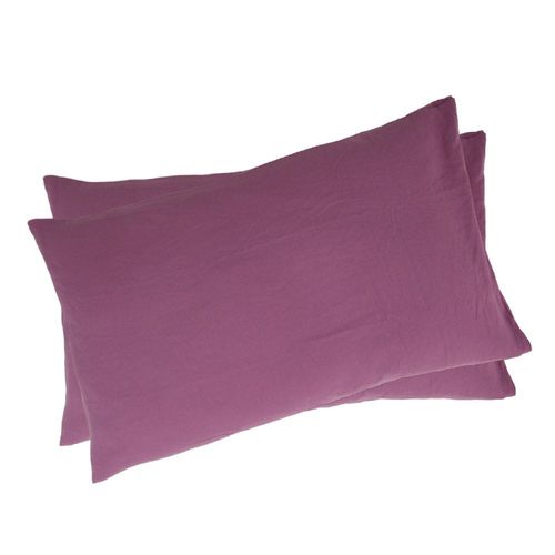 2 Taies d'Oreiller Bébé - Antiallergique & Doux 