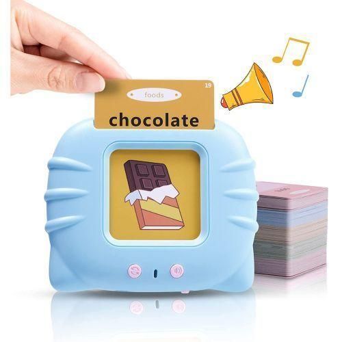 Jouet Éducatif, Livre Audio Électronique, Cartes Flash Éducatives pour Apprendre L'anglais