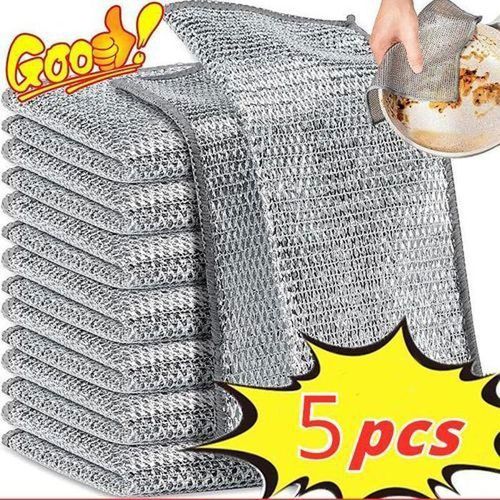 5 Tissu Magique En Fil D'argent 