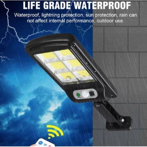 lumière solaire détachable pour jardin 120W
