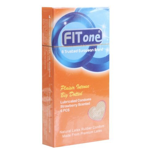 Boite 6 Préservatifs Arôme Fraise