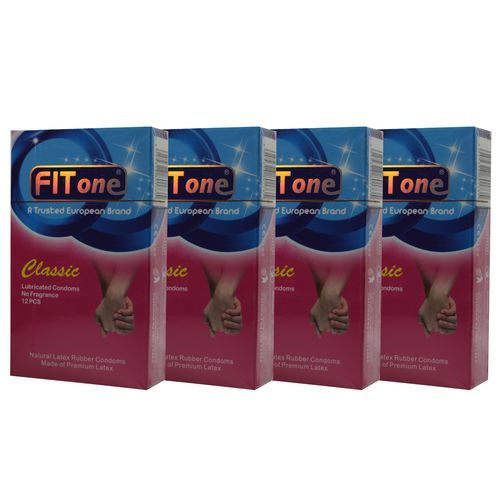 4 PACK12 Préservatifs arôme CLASSIC