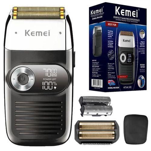  Rasoir electrique homme rechargeable, coupe-barbe