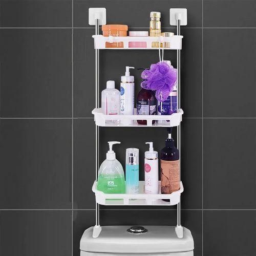 Étagère au-dessus des toilettes- rangement multifonctionnel-support accessoires
