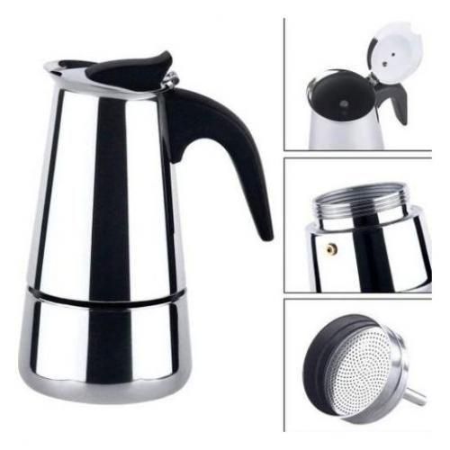 Machine à Café en Acier Inoxydable - 450ml 