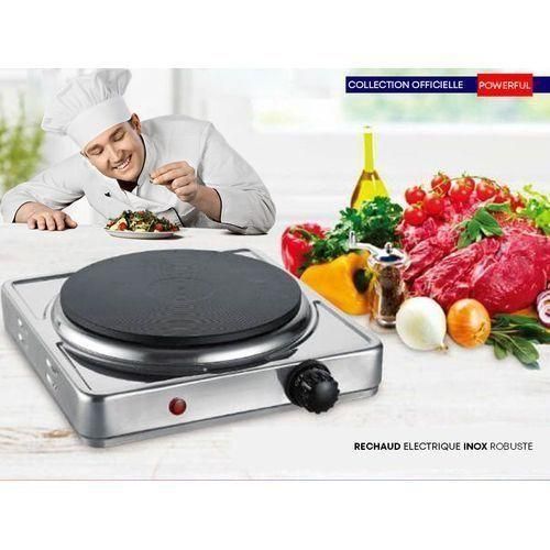 Réchaud électrique Plaque de cuisson électrique 1000w - réchaud 1 feux élégance